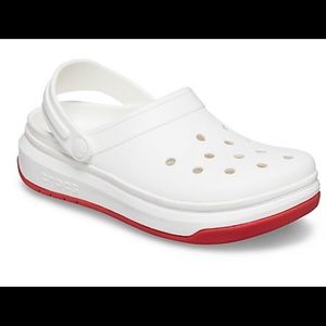 Crocs Crocband Full Force Clog White/ Red Men